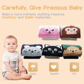 REKYO 5 Pairs Children Toe Socks Cotton Kids Five Finger Socks Cute Cartoon Animal Pattern Socks for Boys Girls 3-12 Years (animal, 7-12 years)