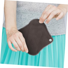 TOVINANNA 6pcs Reusable Washable Sanitary Pads for Women Leak Absorbent Feminine Hygiene Nursing Mat for Period Use