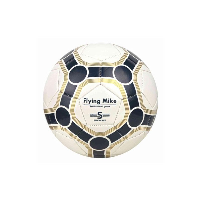 Captain Mike Size 5 Football - White - Robust Training