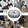 Yakamoz 5/8"-11 Grinder Nut, Self-Locking Quick Release Fast Locking Nut