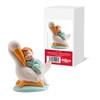 Stork Baby Blue Figure