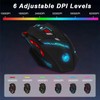 XuanGui T90 Gaming Mouse with Side Buttons, Optical Wired Gaming