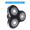 Three-B Replacement Heads Washable Electric Shaving Heads Replacement for No-relco