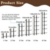 amhricho Yoga Mat Storage Rack, Wall Mounted Yoga Mat Holder,