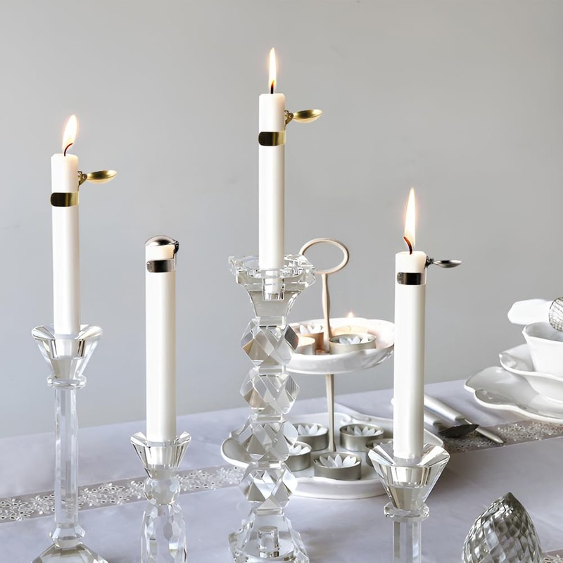 OLEEK (3Pcs Automatic Candle Extinguisher, Candle Extinguisher Automatic Candle Snuffer,