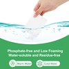 Laundry Detergent Sheets, 200 Count, Fragrance Free, Eco-Friendly, Plastic-Free, Hypoallergenic,