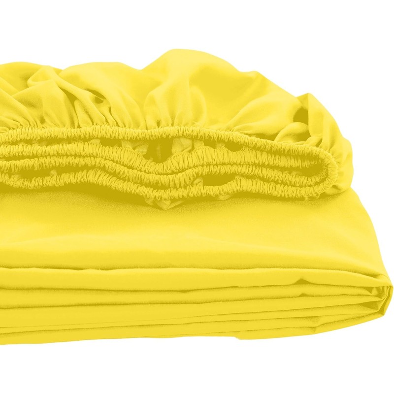 Royale Linens Fitted Sheet Queen - Ultra Soft 1800 Brushed