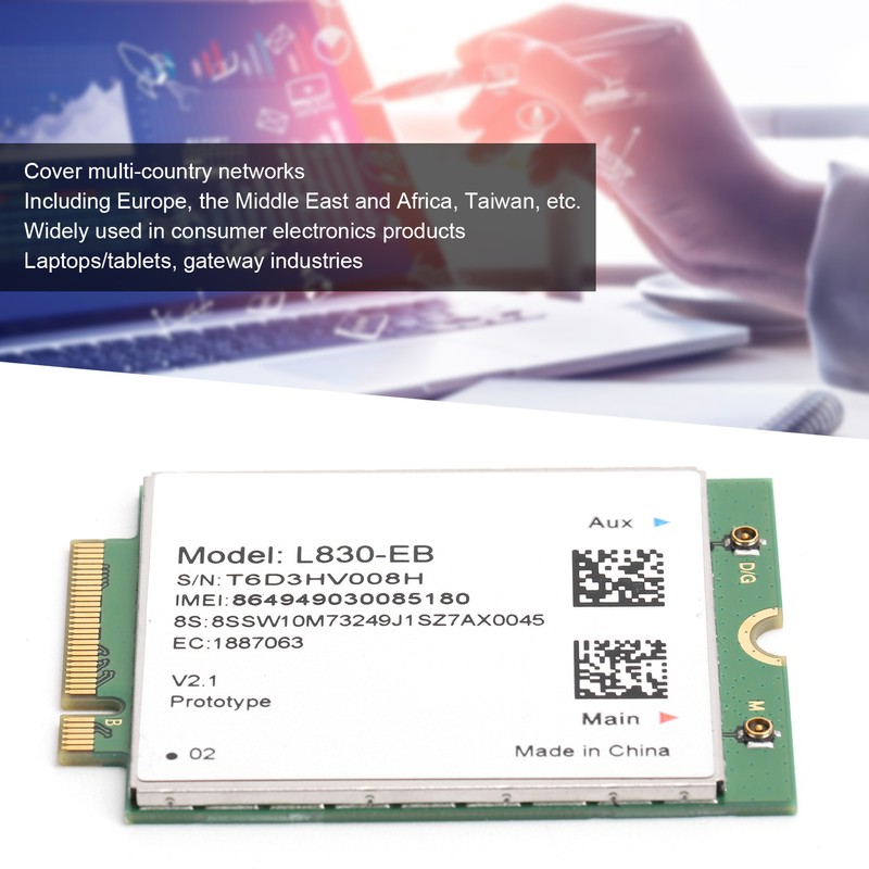 4G Module LTE Cat6 Wifi Card M.2 for THINKPAD X380/T480S/T480/X280/T580/L580/L480