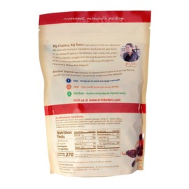 Erin Baker's Homestyle Granola, Fruit & Nut, Ancient Grains, Vegan, Non-GMO, Cereal, 12 Ounce (Pack of 6)