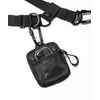 Machiavelic Shoulder Bag RICO Unit Shoulder Double Pouch Black (019)