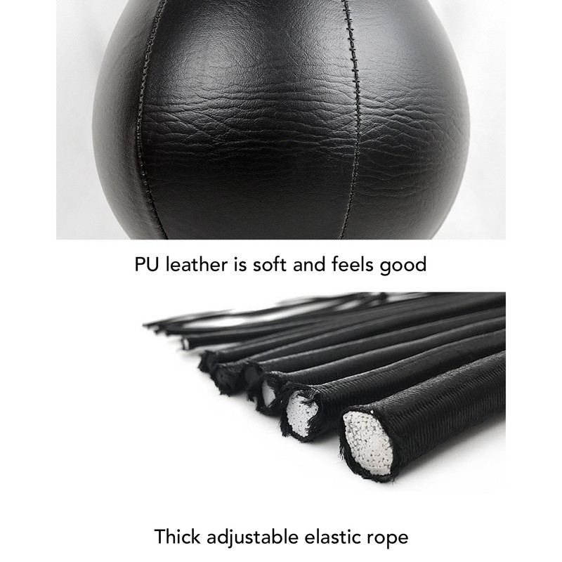 Double End Punching Ball with Adjustable Cord Pump Rebounds Quickly