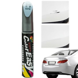 Car Scratch Concealer Kit - Address Deep Scratches & Enhance Vehicle Surface with Scratch Concealer Pen & Filler Compound - Compatible with Car Surface & Interior Plastic - Silver