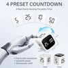 Rotating Pomodoro Timer 5, 25, 10 50 Minutes Preset, Desk