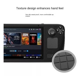 Estuchelandia Funda Cubierta Protectora Silicona Steam Deck Case Consola