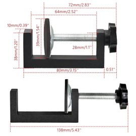 G Clamp Fixing Clamp Table Clamp Adjustable Crossbar Clamp for Woodworking Tools, Daily Repairs and Vehicle Repairs