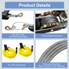YATOINTO Come Along Winch 5 Ton Hand Winch 9.84Ft with