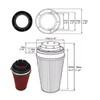 BAGARAATAN 4" Cold Air Intake System with Heat Shield for