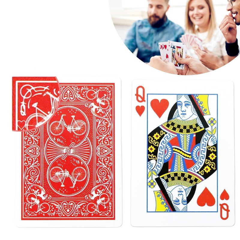 Marked Magic Playing Cards, Magic Poker Magic Trick Deck Discreetly