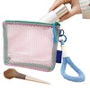 Makeup Storage Bag, Portable Makeup Bag, Lightweight Clear Aesthetic Net