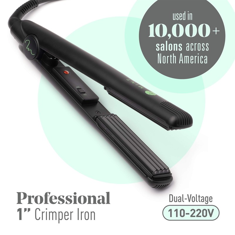 Professional Series Hair Crimper Iron 1 Inch by MINT |