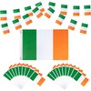 51 Pcs Irish Flags for St. Patrick's Day Party Decorations,