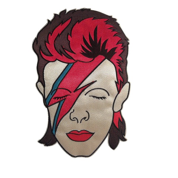 C&D Visionary David Bowie Aladdin Sane Large Back Patch
