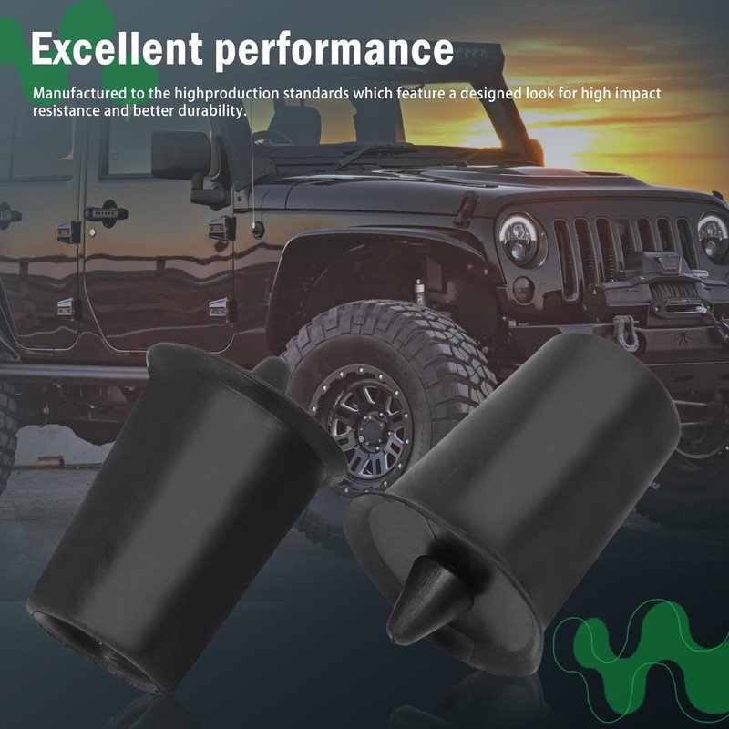 Spare Tire Carrier Bumper Compatible with Wrangler JK 2007-2018 Bump