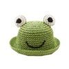 Cute Frog Kids Bucket Hats Cotton Wide Brim Fisherman Cap