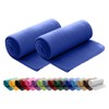 wometo Polar Fleece Blankets, Set of 2, Oeko-Tex, 130 x