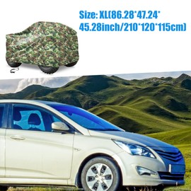 A ABSOPRO ATV Cover Waterproof XL Quad 4 Wheelers Cover Polyester Camouflage