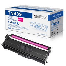 1-Pack TN-439M TN439M Toner Cartridge Replacement for Brother TN439 TN-439 Magenta Toner for HL-L9310CDW HL-L8260CDW HL-L8360CDW HL-L8360CDWT MFC-L9570CDW MFC-L8610CDW MFC-L8900CDW Toner