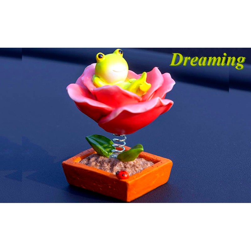 Gemmia Miniature Fairy Garden Statue for Car Decoration - Quiet