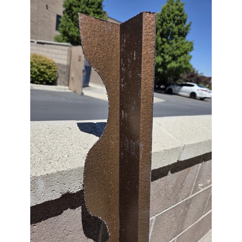 Unbranded 5ft- Shingle Bird Stop Metallic-5pk