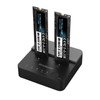 Simplecom SD550v2 USB 3.2 Gen2x2 to Dual Bay NVMe M.2