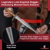 Armory replicas Loki Inspired Dagger with Sheath – Stainless Steel