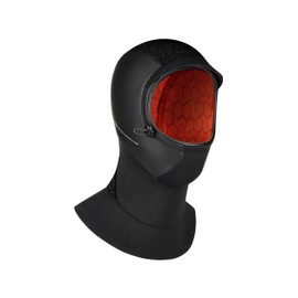 Mystic Watersports - Surf KiteSurf & Windsurfing Supreme 3mm Neoprene Wetsuit Hood - Black - Easy Stretch Waterproof