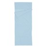 LOGOS 72600325 Anti-bacterial Deodorizing Silky Inner Shraf, Blue, (Approx.) Width