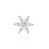 Thomas Sabo Single Stud Earrings Flower 925 Sterling Silver H2196,