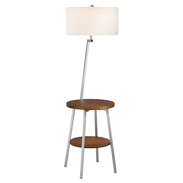 Lite Source Moonlight 1 Light Pendant , White Paper -