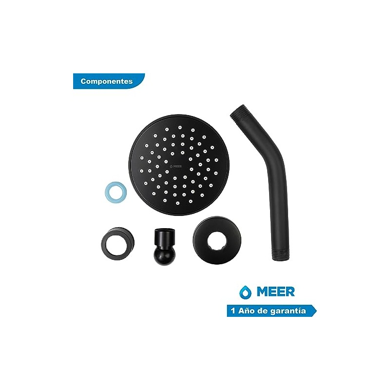 MEER Faucets by CNX Regadera para Baño con Brazo y