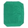 generic Protector Piscina Cuadrado Con Cubierta Caja De Arena Verde
