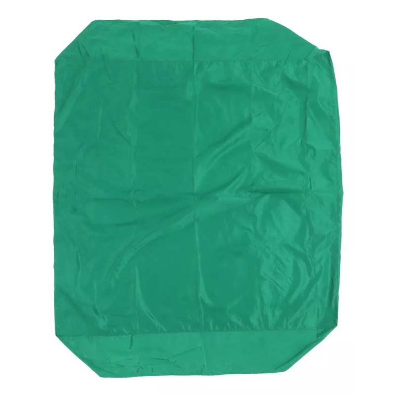 generic Protector Piscina Cuadrado Con Cubierta Caja De Arena Verde
