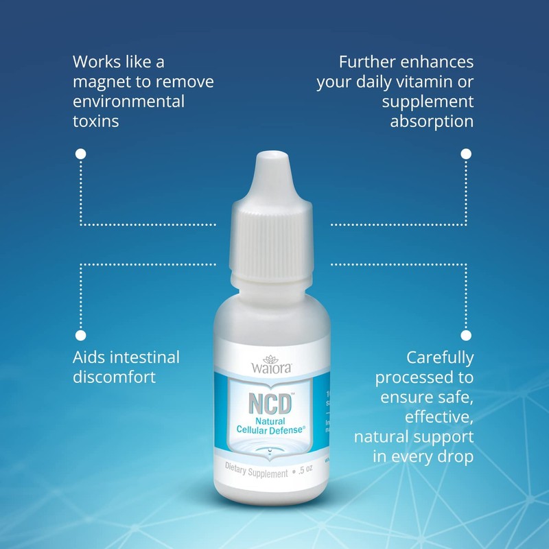 Natural Cellular Defense (NCD) Liquid Supplement, Advanced Mineral & Botanical