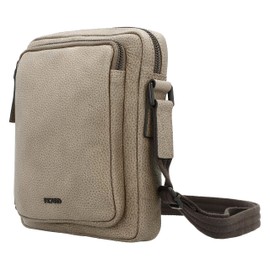 Picard Casual Men's Shoulder Bag Made of Real Leather Small with Zip Shoulder Bag Everyday Going Out Business, taupe, shoulder bag