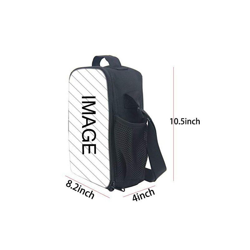 CARBEEN Galaxy Lunch Bag Insulated Lunch Box Cooler Bag (Blue)