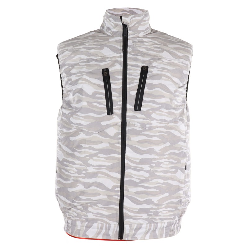 Summer Cooling Fan Vest USB Detachable White Fan Air Conditioning