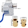 Twidec/Synchronous Turntable Motor Electric Motor 5-6RPM/MIN 50/60Hz 4W CCW/CW AC100~127V