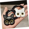Ipetboom 6pcs Cat Hair Ties Elastic Hair Bands for Versatile