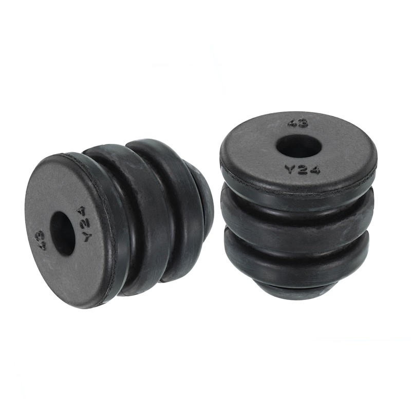 PATIKIL 1.4"x1.4" Refrigeration Compressor Rubber Mounting Feet, 6 Pack Foot