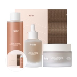 Huxley [4-piece set] Huxley Conditioning Essence Toner 200mL + Conditioning Serum 50mL + Conditioning Cream 50mL + 5 conditioning masks / [4종 세트] 헉슬리 컨디셔닝 에센스 토너 200mL+컨디셔닝 세럼 50mL+컨디셔닝 크림 50mL+컨디셔닝 마스크 5매